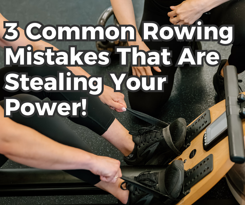 3 Common Rowing Mistakes To Avoid! - Sweat Fixx